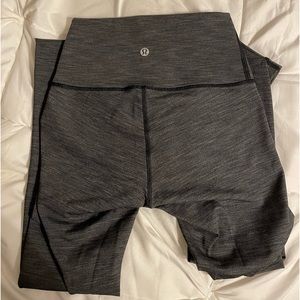 Lululemon Grey Leggings, Size: 2, Length: 28”